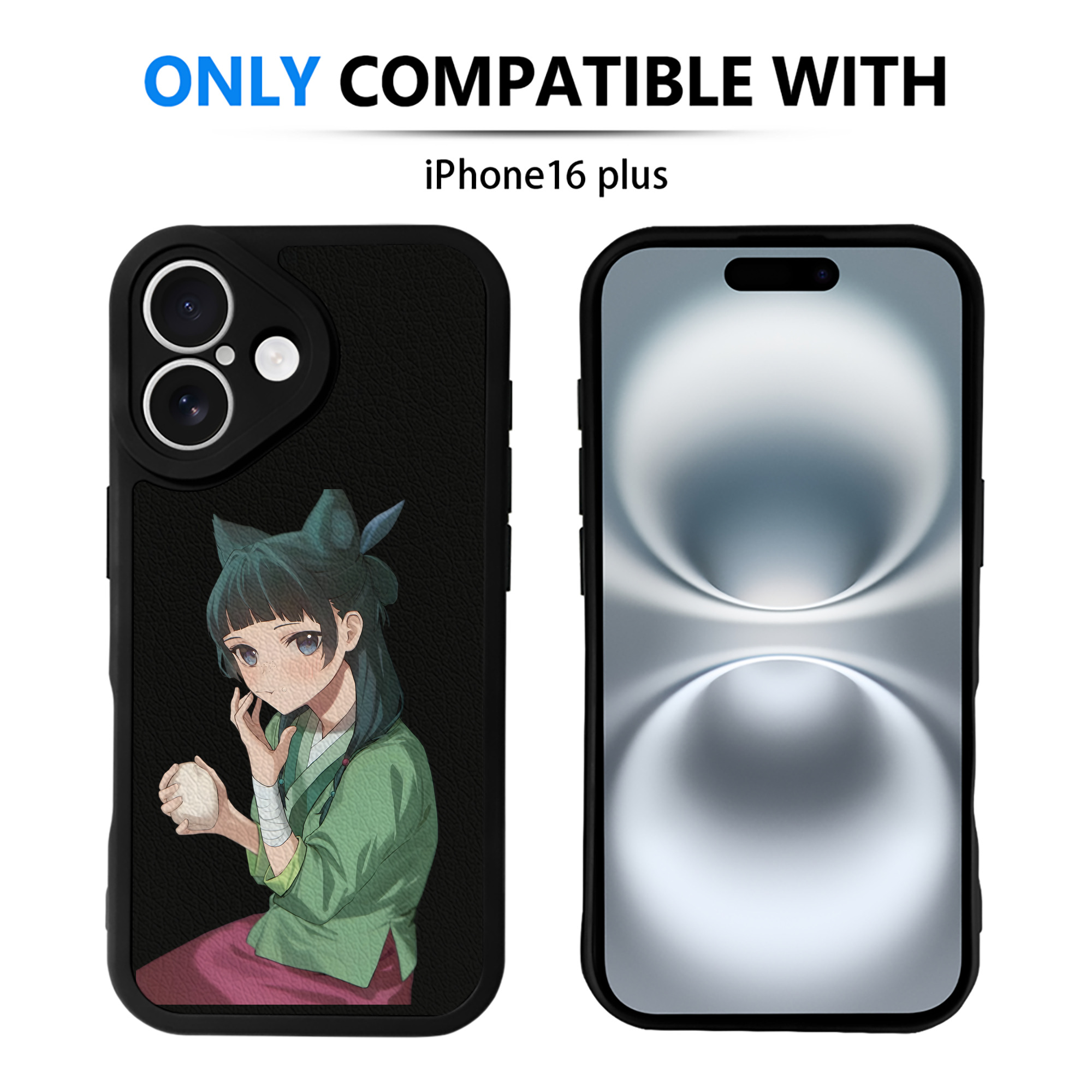 薬屋のひとりごと The Apothecary Diaries 【iPhone 16シリーズ対応】シリコンスマホケース（レザー調） 材質：シリコン